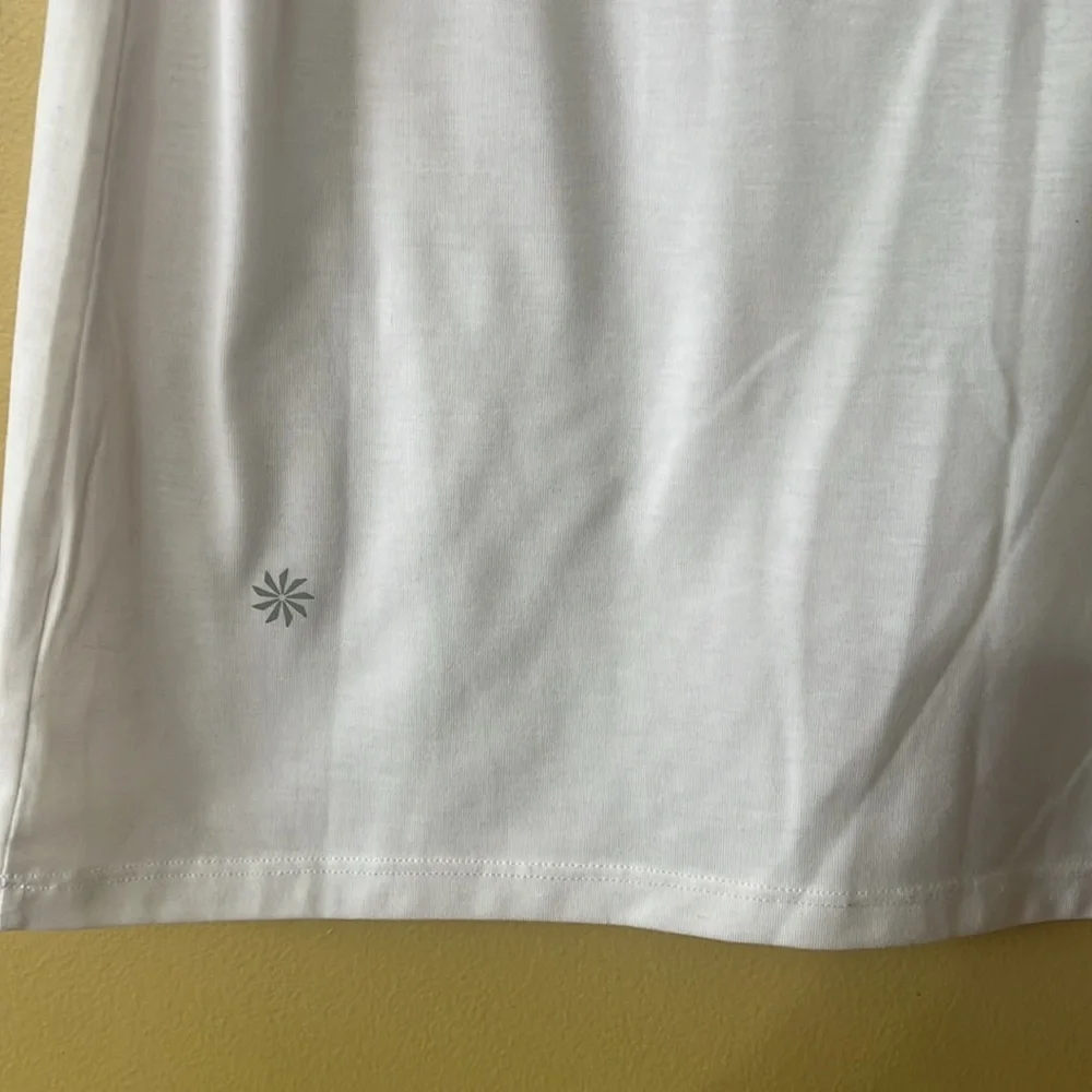 Athleta Sleeveless Tank Top White Women size ST - Picture 4 of 5